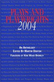 Tapa de Plays and Playwrights 2004 (Plays and Playwrights)