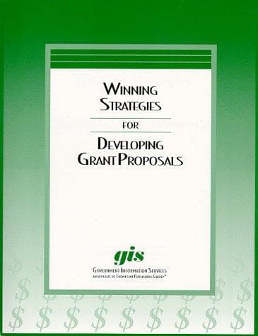 Tapa de Winning strategies for developing grant proposals