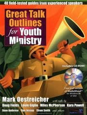 Tapa de Great talk outlines for youth ministry
