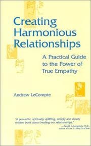 Tapa de Creating harmonious relationships