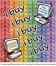 Tapa de i buy (on ebay & other online auctions - A loose leaf binder system for tracking your on-line auction purchases)
