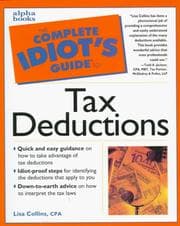 Tapa de The Complete Idiot's Guide to Tax Deductions