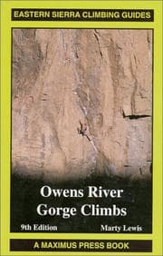 Tapa de Owens River Gorge Climbs 9th Edition