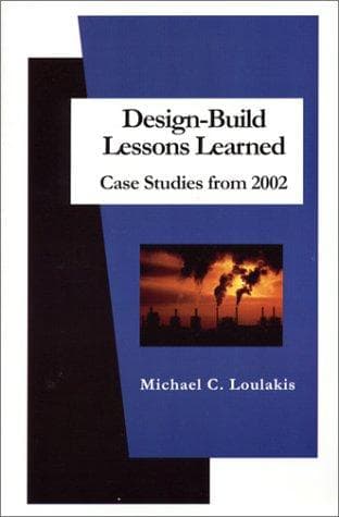 Tapa de Design-Build Lessons Learned