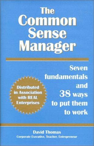 Tapa de The common sense manager