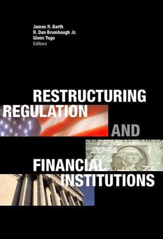 Tapa de Restructuring Regulation and Financial Institutions