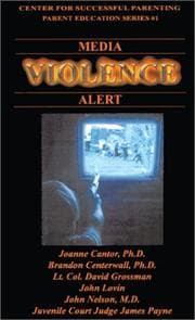 Tapa de Media violence alert