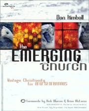 Tapa de Emerging Church, The