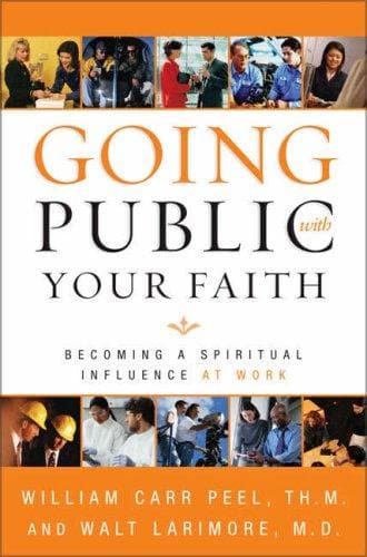 Tapa de Going public with your faith