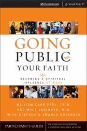 Tapa de Going public with your faith
