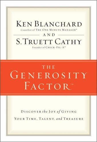Tapa de The generosity factor