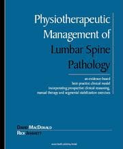 Tapa de Physiotherapeutic management of lumbar spine pathology