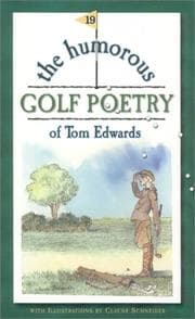 Tapa de The humorous golf poetry of Tom Edwards