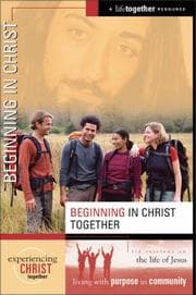 Tapa de Beginning in Christ (Experiencing Christ Together)