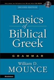 Tapa de Basics of biblical Greek grammar