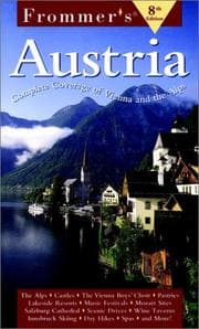 Tapa de Frommer's Austria