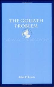 Tapa de The Goliath problem