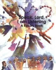 Tapa de Speak, Lord, I Am Listening