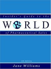 Tapa de Insider's Guide to the World of Pharmaceutical Sales
