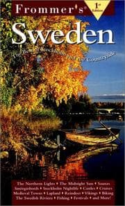 Tapa de Frommer's Sweden