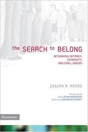 Tapa de The Search to Belong