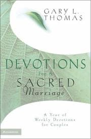 Tapa de Devotions for a Sacred Marriage