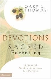 Tapa de Devotions for Sacred Parenting