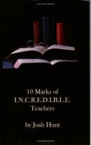 Tapa de 10 Marks of Incredible Teachers
