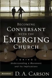 Tapa de Becoming Conversant with the Emerging Church