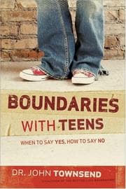 Tapa de Boundaries with teens