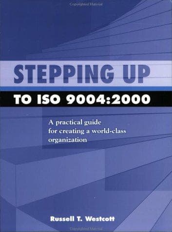Tapa de Stepping Up to ISO 9004:2000