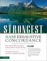 Tapa de The strongest NASB exhaustive concordance