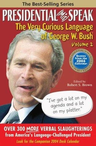 Tapa de Presidential MisSpeak