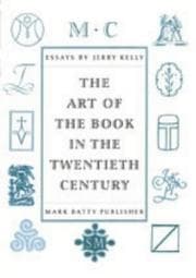 Tapa de The art of the book in the twentieth century
