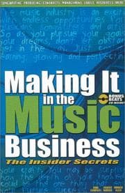 Tapa de Making it in the music business