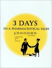 Tapa de 3 Days to a Pharmaceutical Sales Job Interview