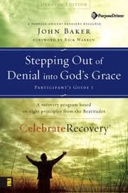 Tapa de Stepping Out of Denial into God's Grace Participant's Guide #1
