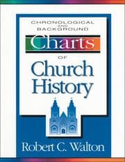 Tapa de Chronological and background charts of church history