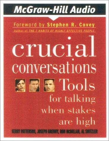 Tapa de Crucial Conversations