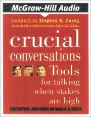 Tapa de Crucial Conversations
