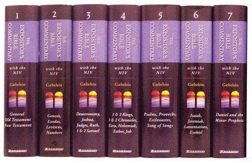 Tapa de Expositor's Bible Commentary OT 7 Volume Set