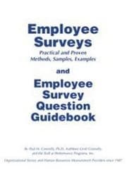 Tapa de Employee Surveys & Employee Survey Question Guidebook