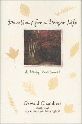 Tapa de Devotions for a deeper life