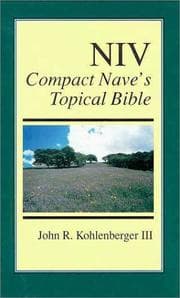 Tapa de NIV compact Nave's topical Bible