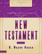 Tapa de Chronological and background charts of the New Testament