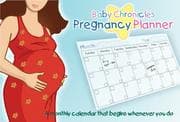 Tapa de Baby Chronicles Pregnancy Planner