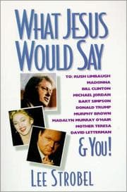 Tapa de What Jesus Would Say to