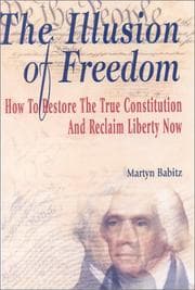 Tapa de The illusion of freedom
