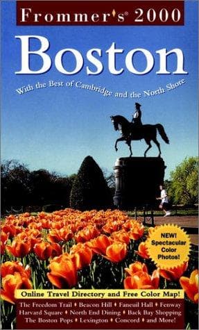 Tapa de Frommer's 2000 Boston