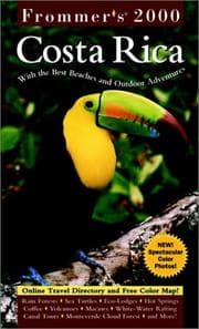 Tapa de Frommer's Costa Rica 2000